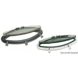 Hublots 'elliptiques' BOMAR en nylon