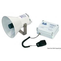 Avertisseur électronique MARCO avec ampli pour embarcations de 12 à 20 mètres