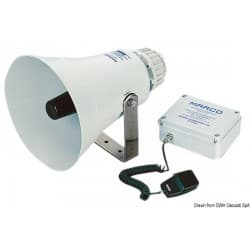 Avertisseur électronique MARCO avec ampli pour embarcations de 20 à 75 mètres