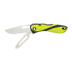 Couteau Wichard Offshore lame crantée démanilleur épissoir - dragonne offerte