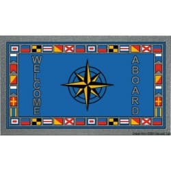 Paillasson rectangulaire antidérapant Format 40x68 cm