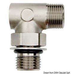 Raccords pour timoneries hydrauliques