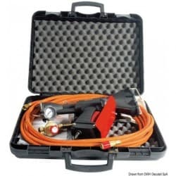 Pistolet thermique Rafale Black Edition + Ã gaz propane