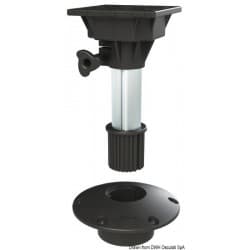 Support siĂšge Waverider avec amortisseur et tĂȘte pivotante