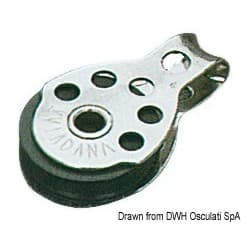 Mini poulies Regatta VIADANA pour bouts jusqu'Ă 6 mm