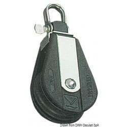 Poulies VIADANA Plastinox pour cùbles métalliques