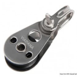 Poulies VIADANA pour cùble métallique