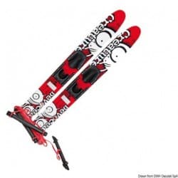 Skis nautiques DEVOCEAN Creature Trainer en bois traité