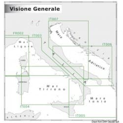Cartographie générale 1:5.000.000 - 1:3.000.000 aperçu NAVIMAP