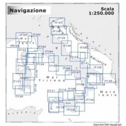 Cartographie NAVIMAP 1:250.000 pour navigation à moyenne portée