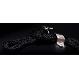 Amarre "Black Pearl Polyester" 12 fuseaux noir (5 / 7 / 12m)