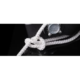 Tresse polyamide blanche