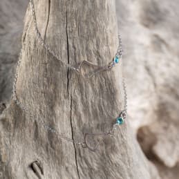 Ras de cou Minimaliste - Rhodié