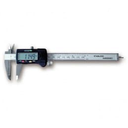 Pieds à coulisse inox à affichage digital + étui rigide plastique