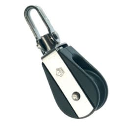 Poulie à billes simple - Émerillon manille