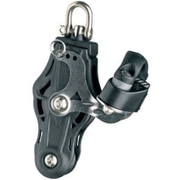 Poulie à billes violon - Réa 45 Émerillon manille taquet coinceur