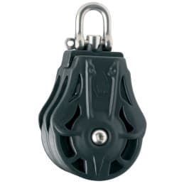 Poulie sans billes double - Réa 55