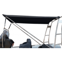 Roll bar / Bimini pour annexe DREAM (SUMBRELLA NOIR) - 3D TENDER