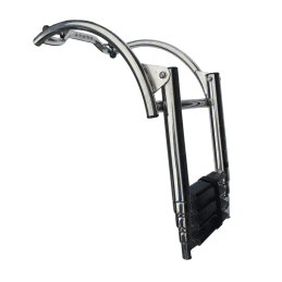 Echelle en tube Inox avec Kit d'installation - 3D TENDER