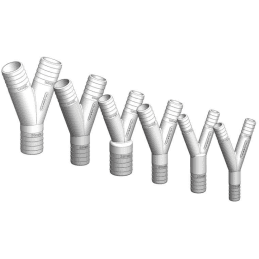 Raccord réducteur Y en composite - TRUDESIGN