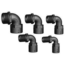 Connecteur 90° Mùle/Femelle - TRUDESIGN