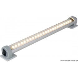 Barrette lumineuse LED BATSYSTEM U-Pro-System avec interrupteur incorporé