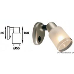 Spot halogène BATSYSTEM Frost