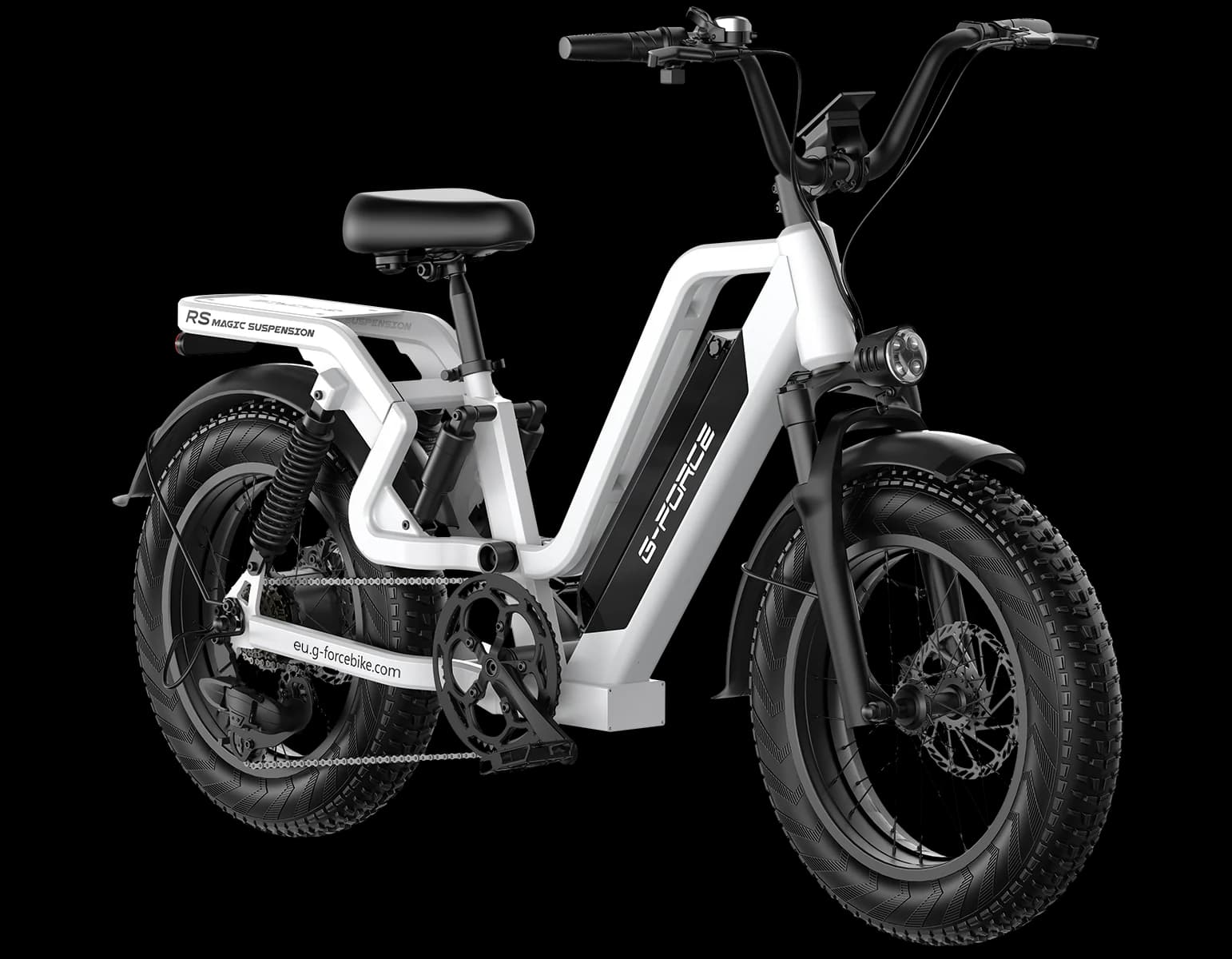 VTT électrique G-FORCE RS ST - 48 V 15,6 Ah (748 Wh) 72-96 km