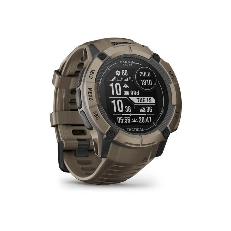 Montre Garmin Instinct 2X Solar Tactical Edition - Beige