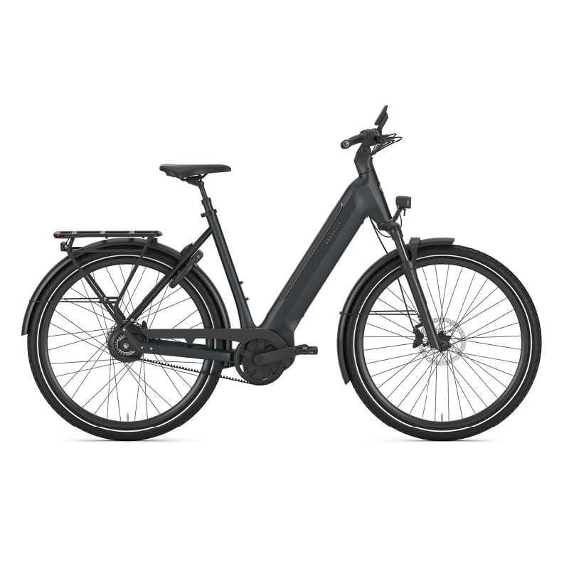 VTC électrique Gazelle Ultimate C380 HMB - Bas , 600 Wh , Bleu nuit