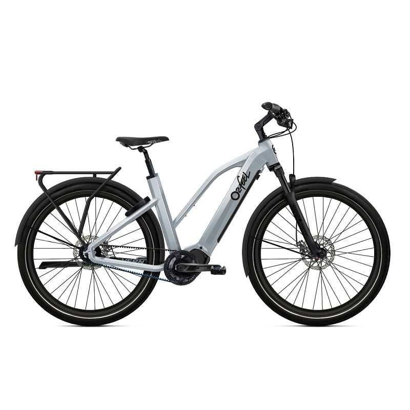 Vélo Urbain Électrique O2feel Vern Urban Power 9.2 - Blanc , 540 Wh