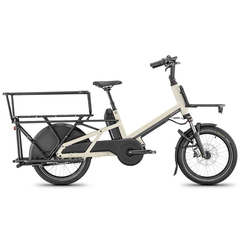 Vélo cargo électrique Moustache Lundi 20 Cargo 3 - 545 Wh , Équipé