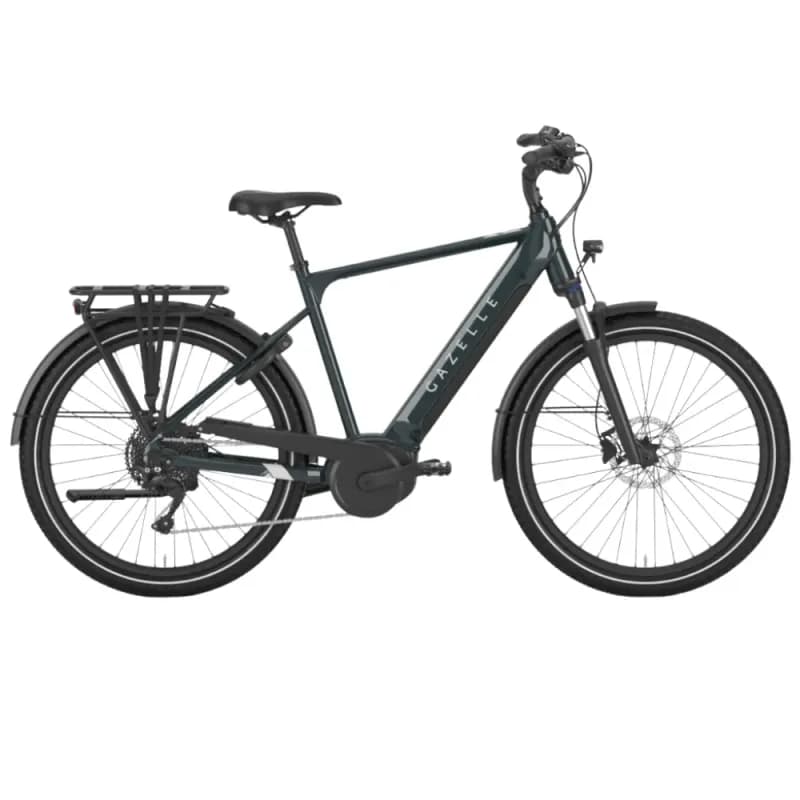 Vélo électrique Gazelle MEDEO T10 HMB Édition - Diamant , 625 Wh , Pine green brillant
