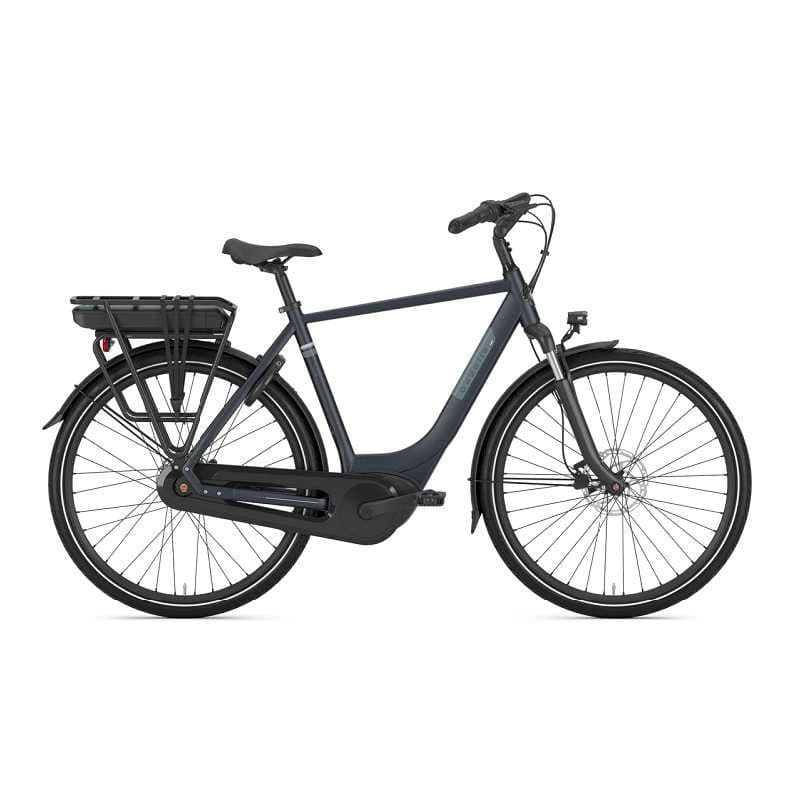 Vélo électrique Gazelle Paris C7 - Haut , 500 Wh , Bleu foncé