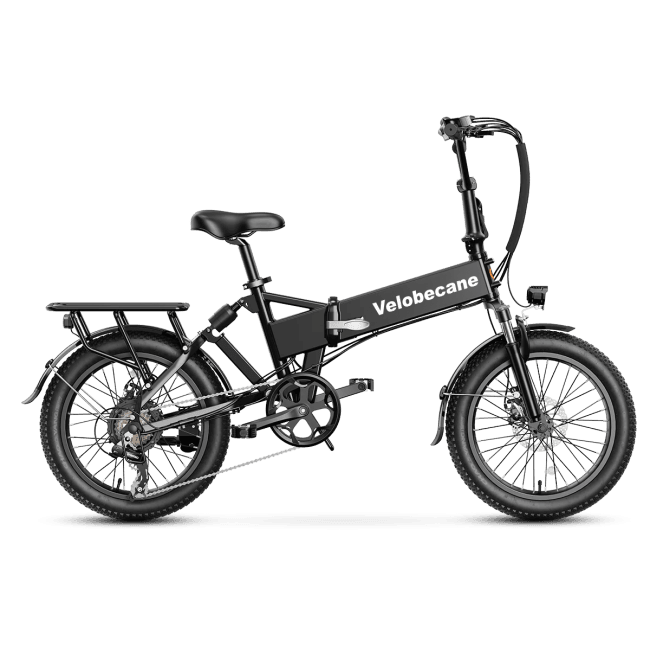 Vélo électrique fat bike pliant Velobecane Holy