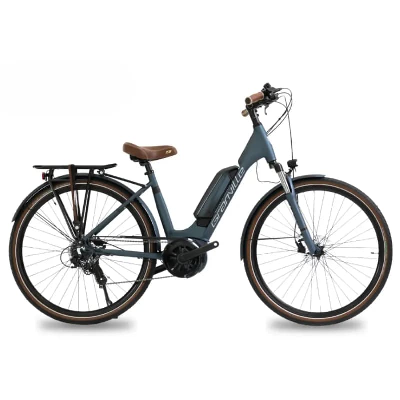 Vélo électrique ville Granville E-Urban 30 - 400 Wh , Bleu