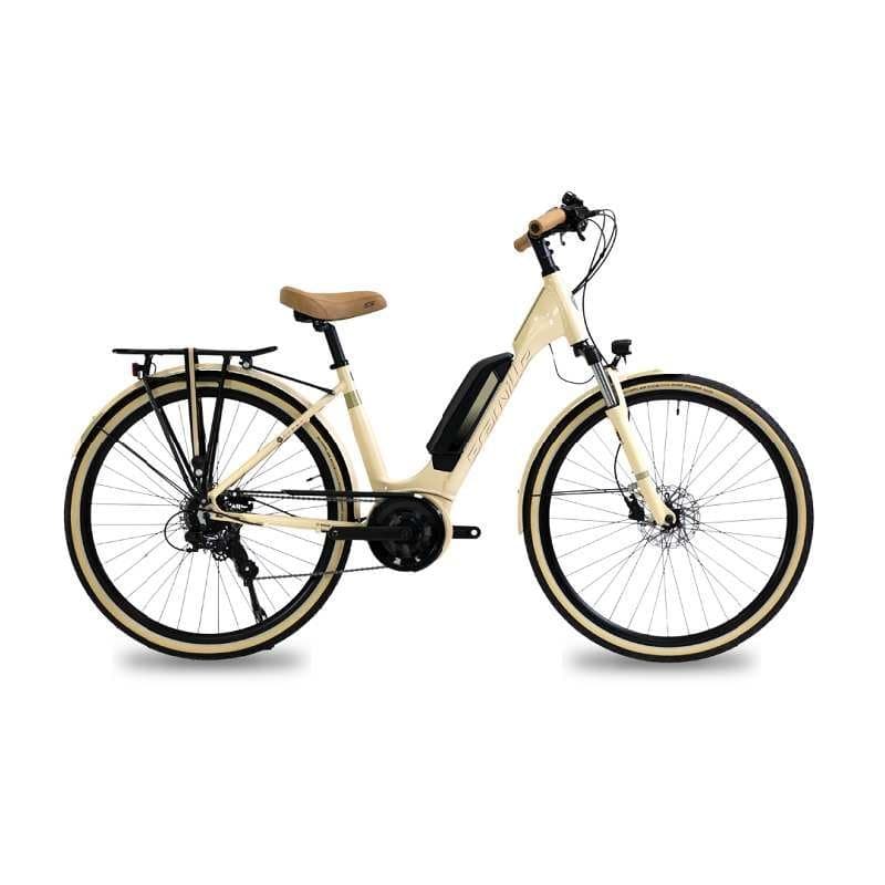 Vélo électrique ville Granville E-Urban 30 plus - Ivoire