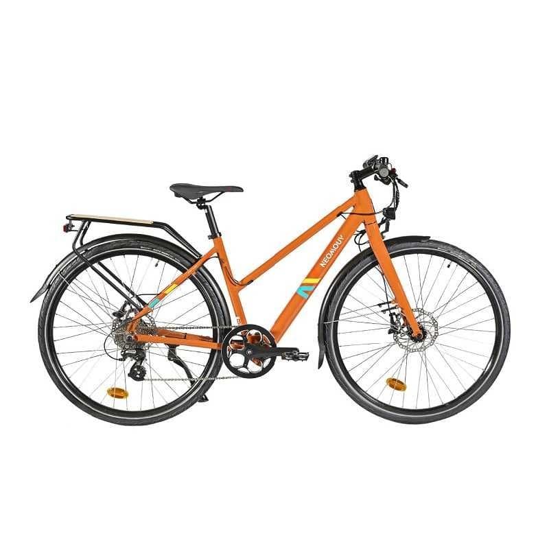 Vélo neomouv​ OPEN TICKET Bleu Ciel - Orange