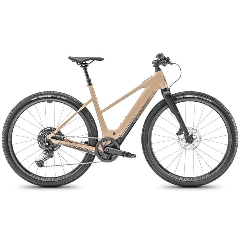 Vélo Moustache Bikes Gravel 2 - 400 Wh - Maron , Ouvert