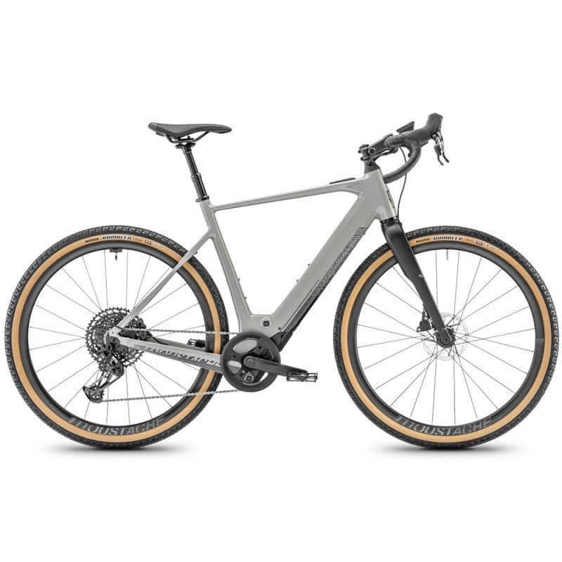 Vélo Moustache Bikes Gravel 4 - 400 Wh - Gris , Haut
