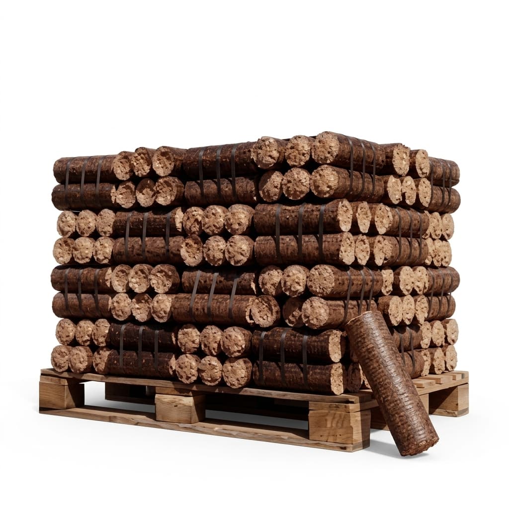 Chauffe au Bois — Bûches densifiées Feuillus + résineux 480 kg