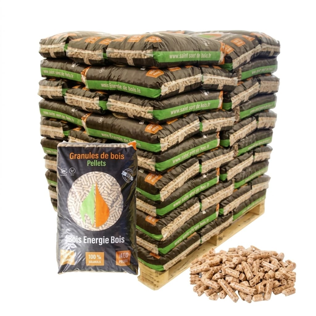 Chauffe au Bois — Granulés de bois Alpes Energie Bois 70 sacs de 15 kg