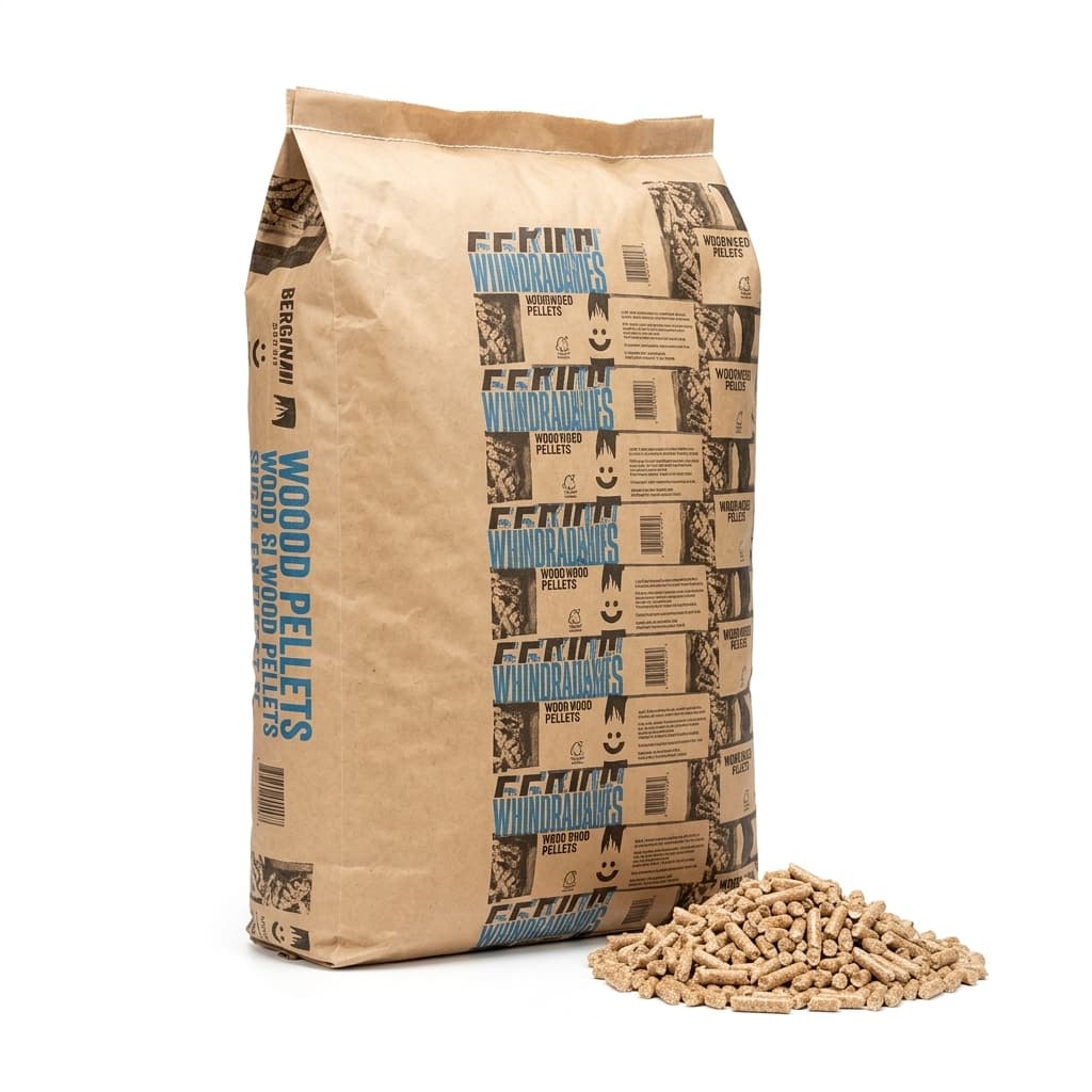 Chauffe au Bois — Granulés de bois Badger 65 sacs de 15 kg 6 mm