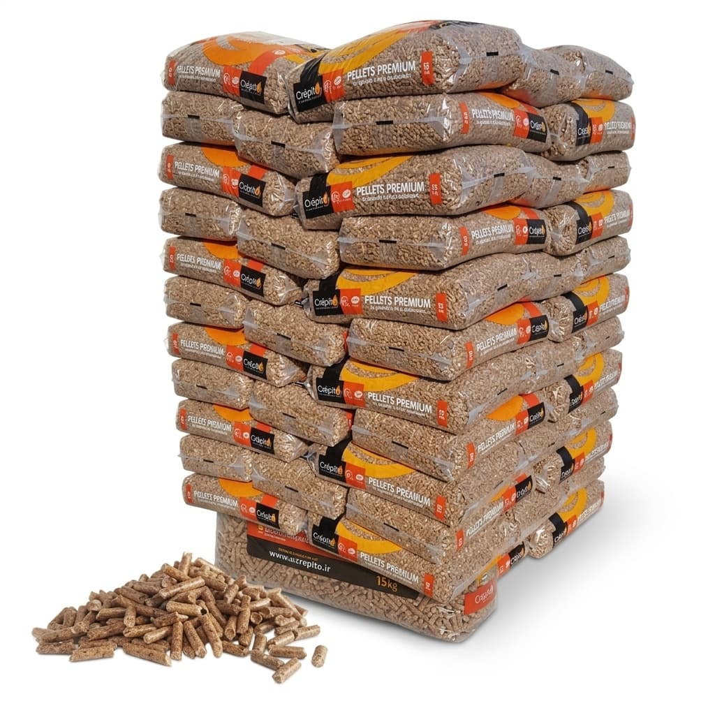Chauffe au Bois — Granulés de bois Crépito 72 sacs de 15 kg
