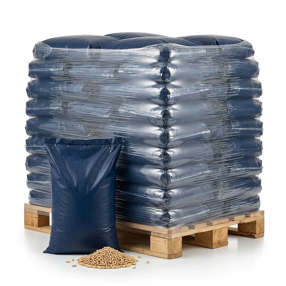 Chauffe au Bois — Granulés de bois Excellent Pellets 65 sacs de 15 kg