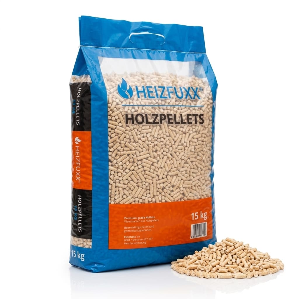 Chauffe au Bois — Granulés de bois HEIZFUXX Bleu (Premium)