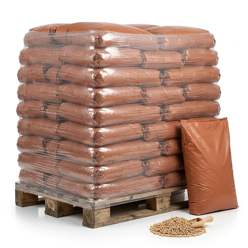 Chauffe au Bois — Granulés de bois Starforest 100% résineux 6 mm