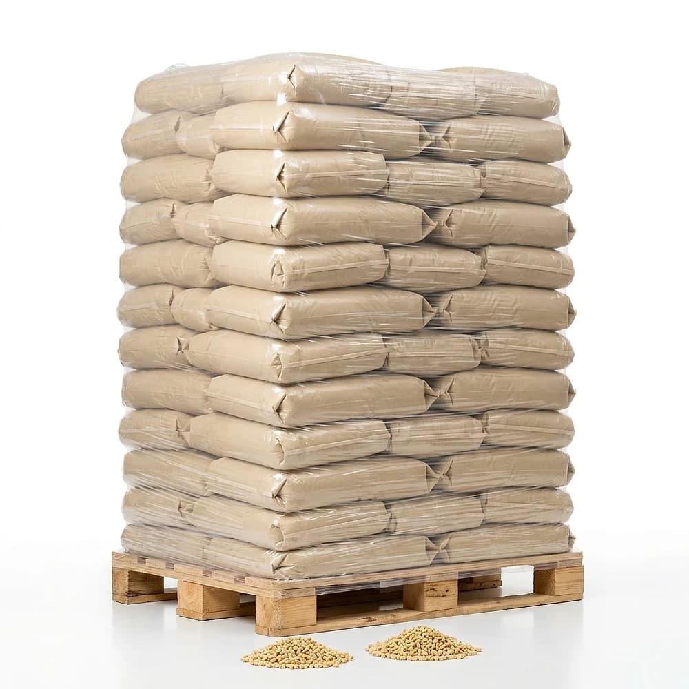 Chauffe au Bois — Granulés de bois Starforest 70 sacs de 15 kg 6 mm