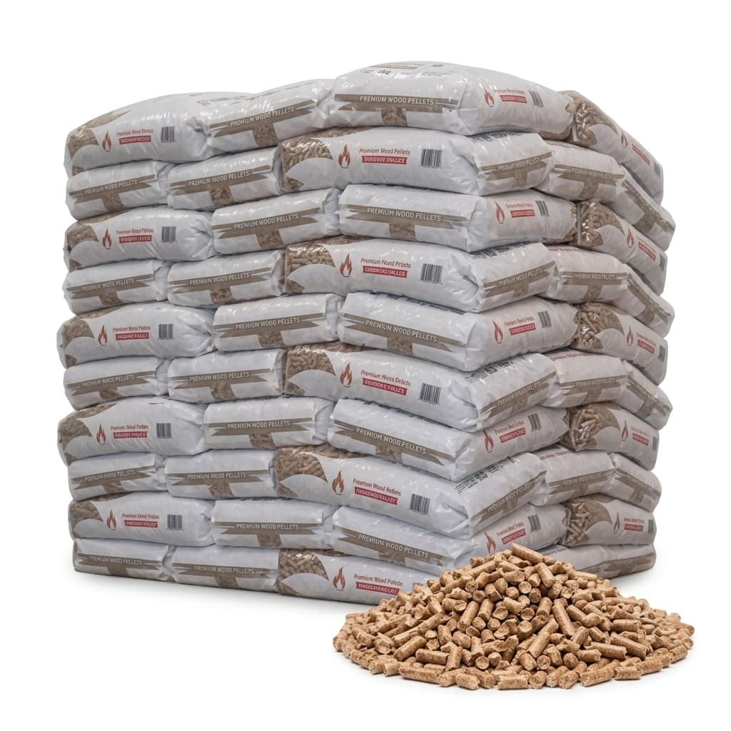 Chauffe au Bois — Granulés de bois SunPower 70 sacs de 15 kg 6 mm
