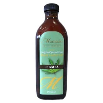 Huile de ricin jamaïcaine et Amla 100% Naturelle - Mamado Aromatherapy